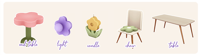 Галерея мода Набор для кухни Vanilla Kitchen #3